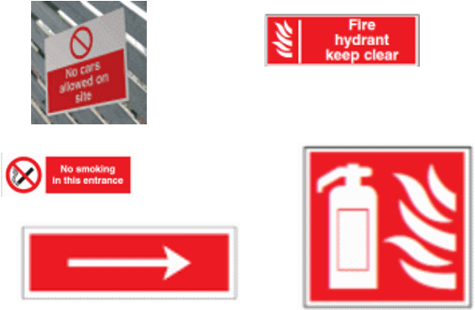 Signs Available In Rigid Plastic, Self Adhesive Vinyl - Fire Extinguisher Sign (600x420)