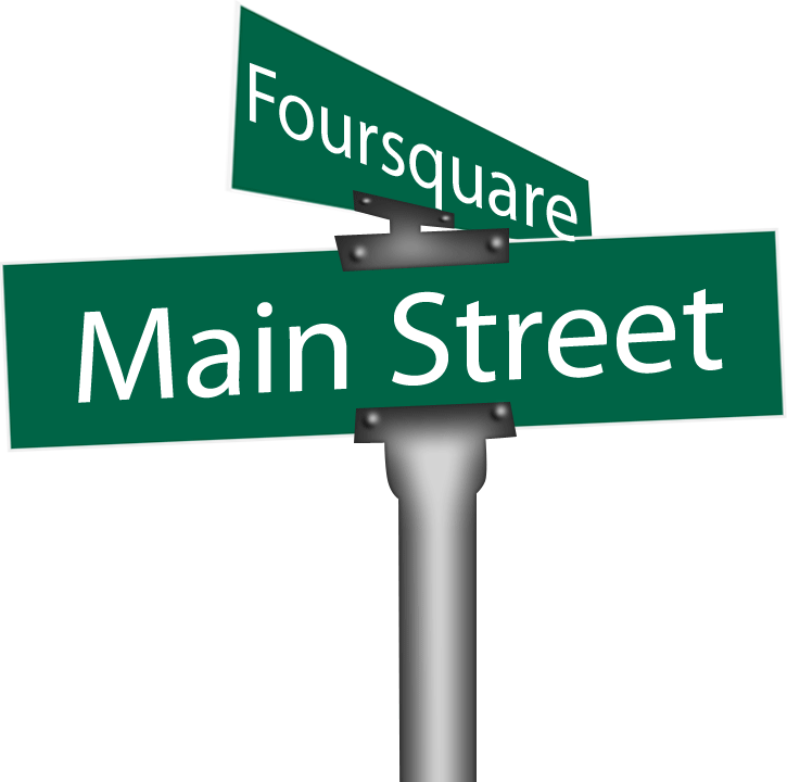 Main Street Clipart - Street Name Sign Clipart (725x720)