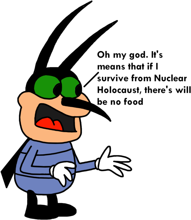 No Food For Dee Dee After Nuclear War By Marcospower1996 - Nuclear Weapon (894x894)