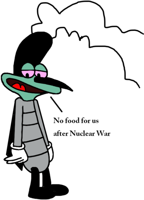 Marky Talks About No Food After Nuclear War By Marcospower1996 - Nuclear Weapon (894x894)