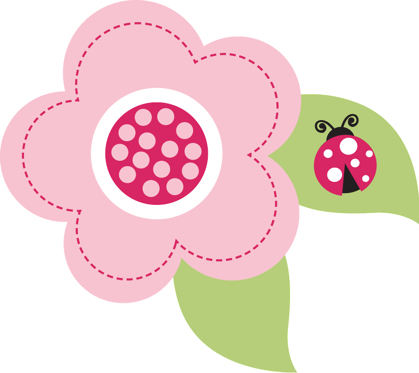 Joaninha - Minus - Flor Tema Jardim Png (855x761)