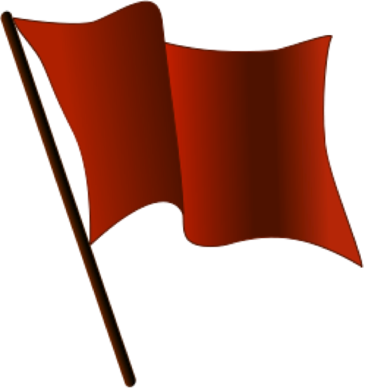 Red Flag Up - Capture The Flag Flags (520x558)