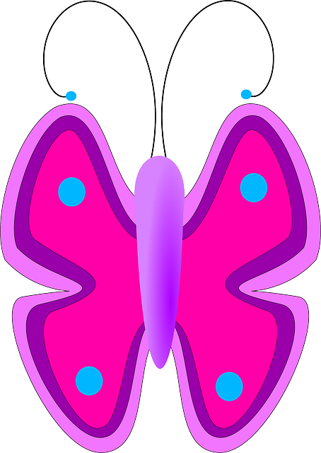 Kids, Flowers, Cartoon, Purple, Pink, Bugs - Nevşehir Hacı Bektaş Veli University (454x640)