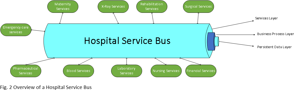 Services Are Built To Be Autonomous But Can Also Be - Business Process Layer Of A Hospital (1127x367)