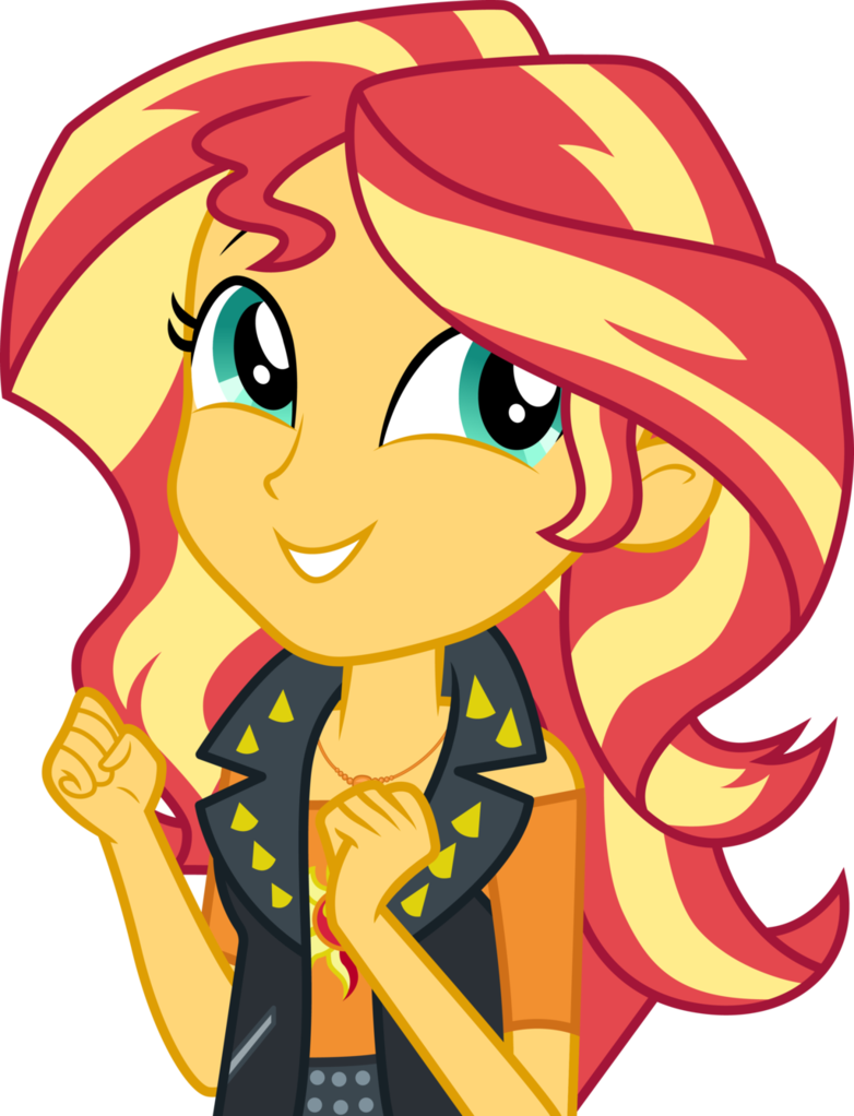 Smiley Sunset Shimmer By Cloudyglow - Mlp Eg Sunset Shimmer (782x1022)