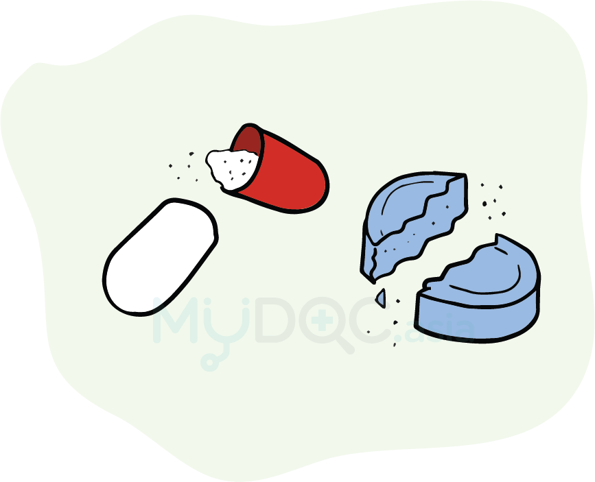 Juliet Station Taking Medicine Powder - Juliet Station Taking Medicine Powder (867x703)