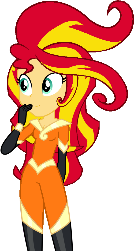 Sunset As Superhero By Sunsetshimmer333 - My Little Pony Sunset Shimmer As A Superhero (740x1080)