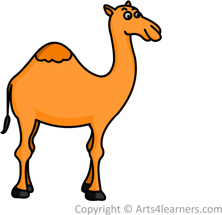 How To Draw A Camel Arts4learners - Easy Camel To Draw (1024x768)