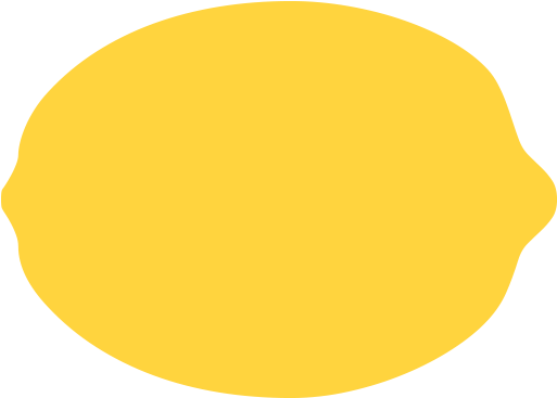 Lemon Emoji - Circle (512x512)