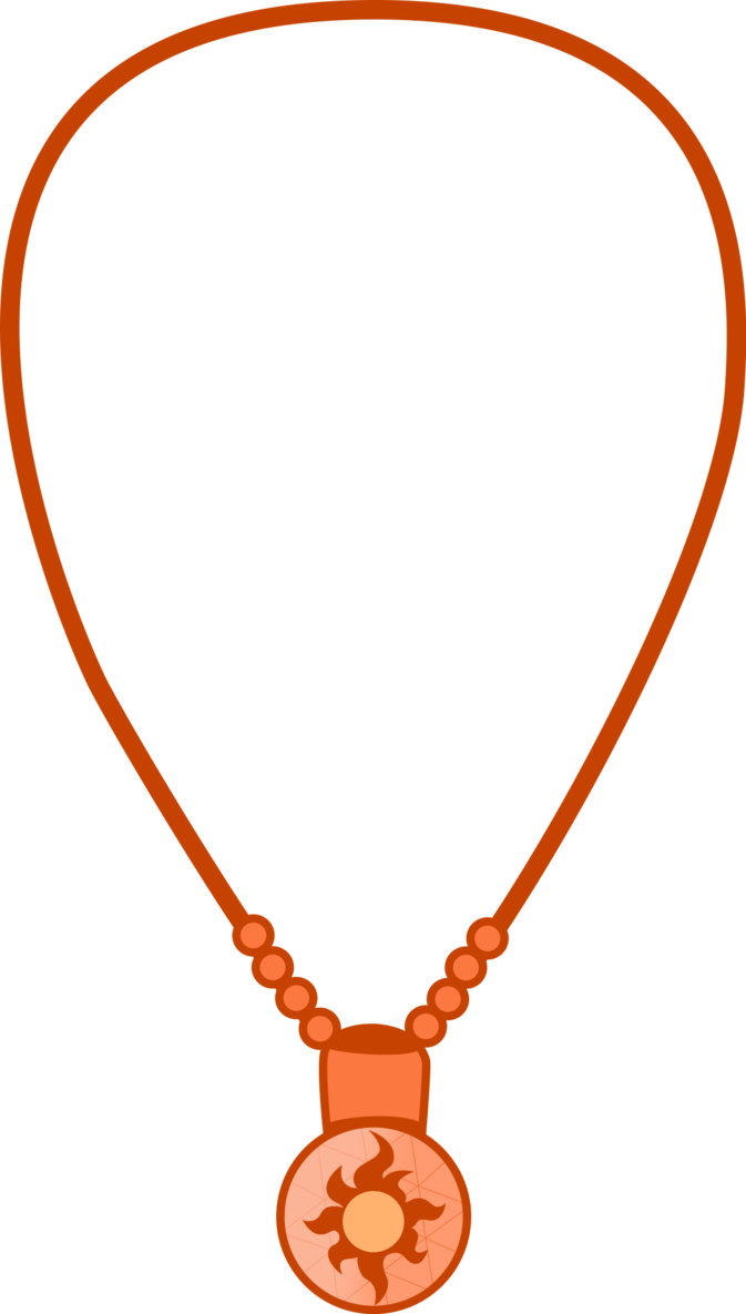 Sunset Shimmer's Necklace Of Empathy By Sasami87 - My Little Pony Equestria Girls Legend Of Everfree Necklace (673x1185)