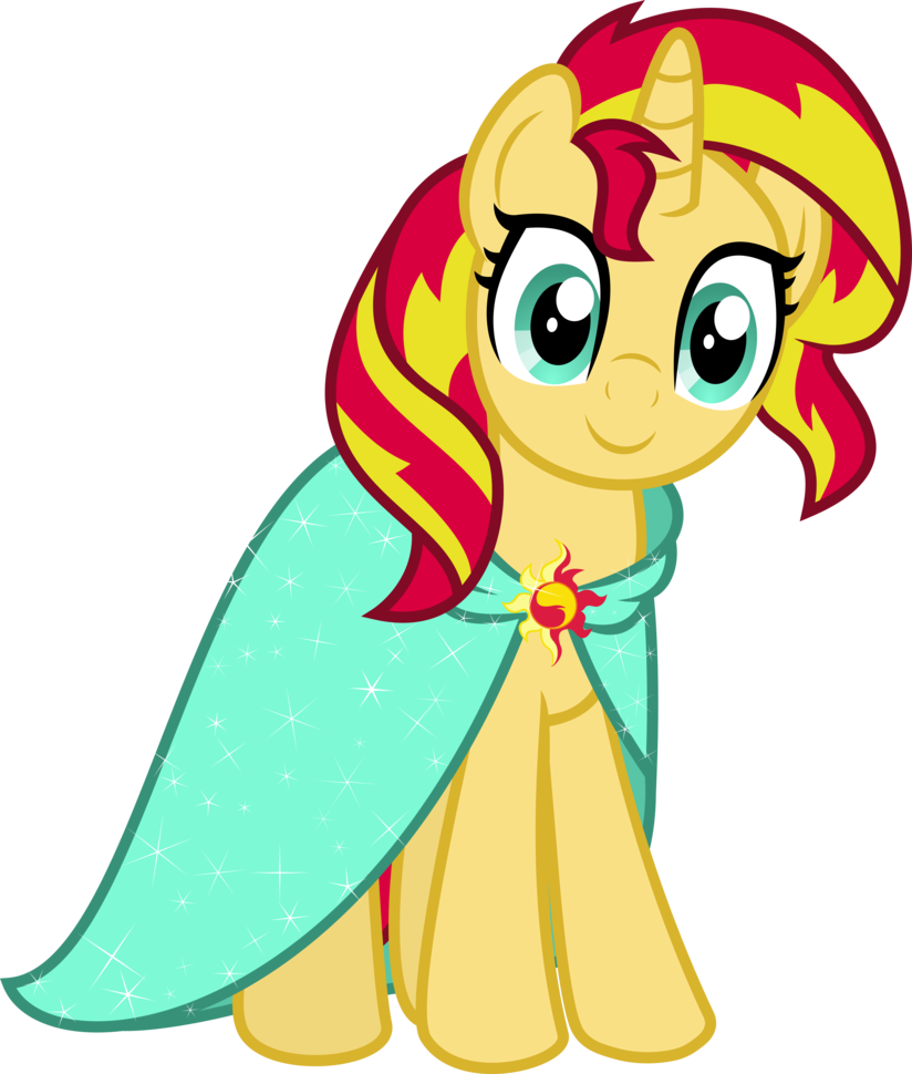 Sunset Shimmer By Osipush - My Little Pony Sunset Shimmer Dress (824x970)