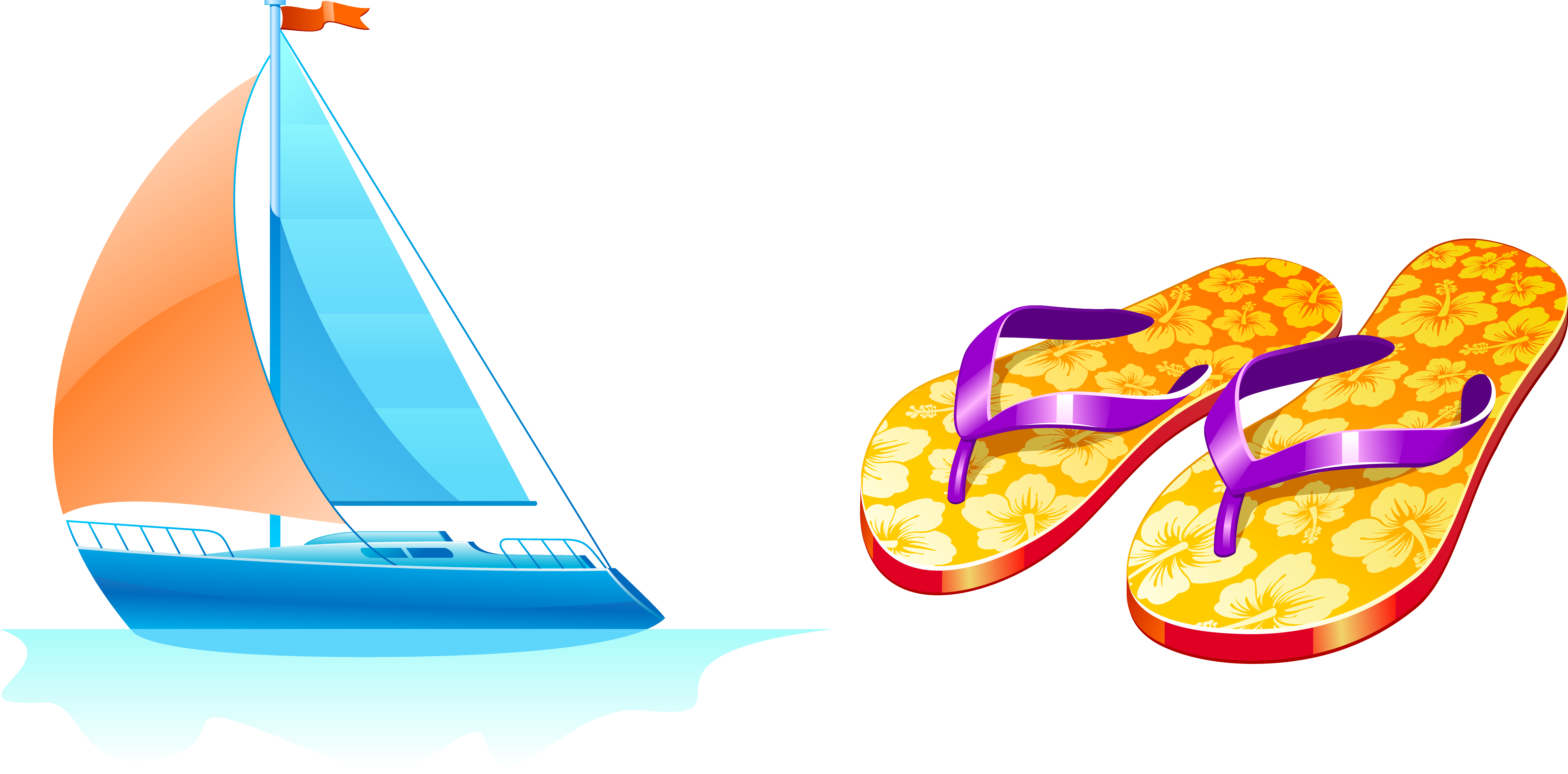 Slipper Flip-flops Limkor - Flip Flops Png (4529x2236)