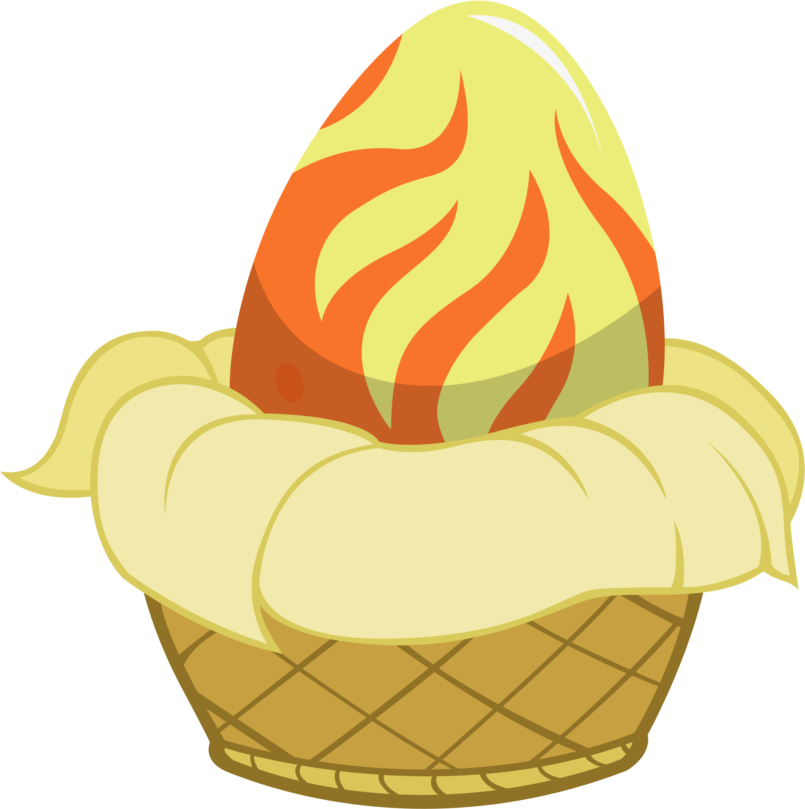 Phoenix Egg In A Basket By Dipi11 - Egg Cutie Mark (3000x2889)