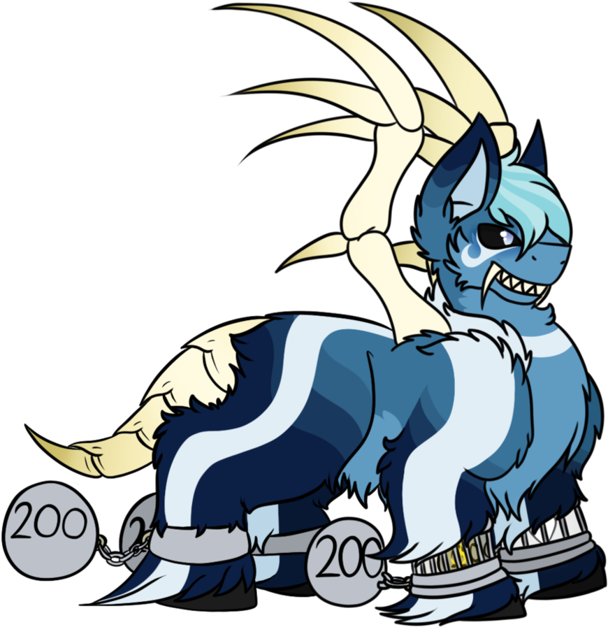 Legendary Judgement Pony Sans Adopt - Cartoon (878x910)