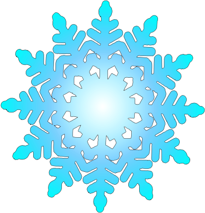 Cute Snowflake Clipart Snowman Catching Snowflakes - Circle (473x489)