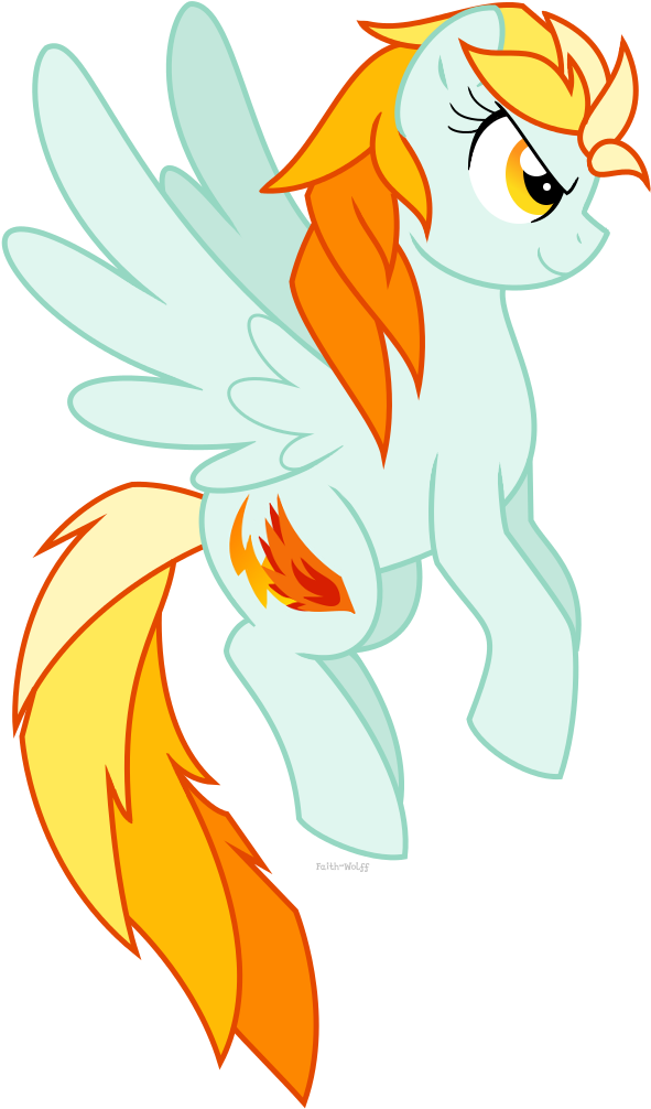 Next Gen Phoenix Blitz By Faith Wolff - Mlp Next Gen Lightning Dust (616x1030)