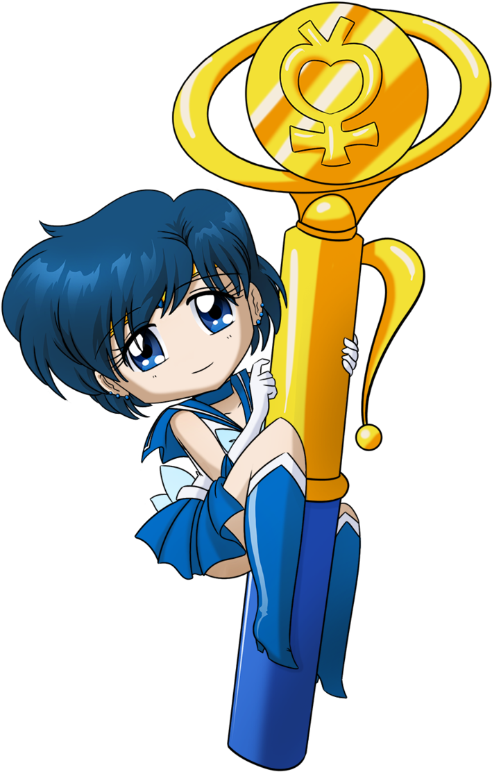 Smeadows 295 38 Sailor Mercury Wand By Smeadows - Sailor Mercury Transformation Pen (1024x1280)