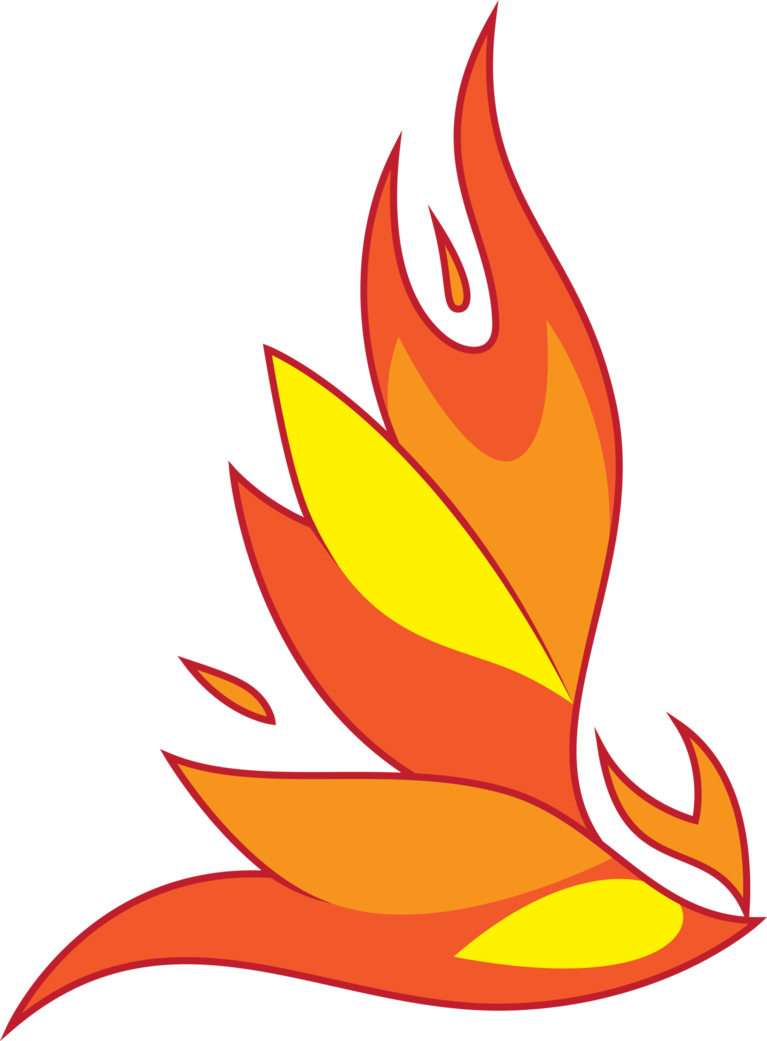 Spitfire's Cutie Mark By Sunderbraze - Fire Wing Cutie Mark (767x1041)