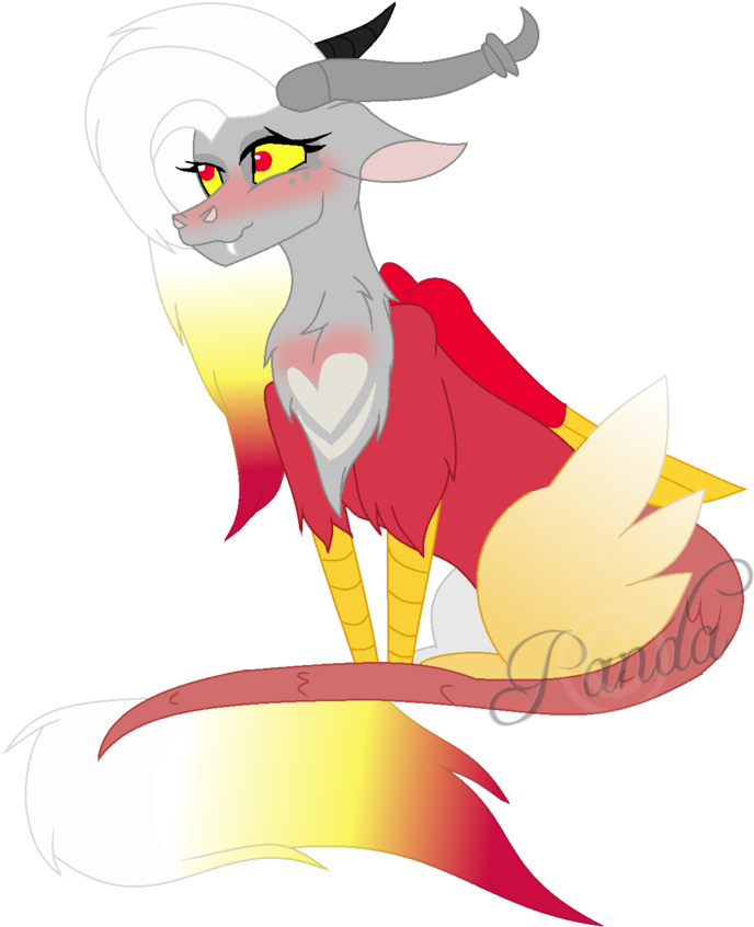 Phoenix Blush By Ipandacakes - Cartoon (692x857)
