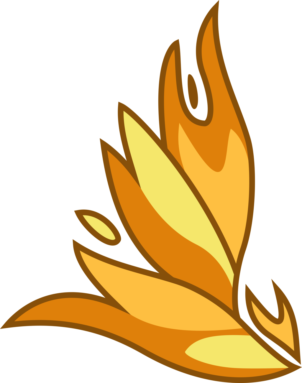 Spitfire's Cutie Mark By Jessicat0 - My Little Pony Spitfire Cutie Mark (1024x1299)