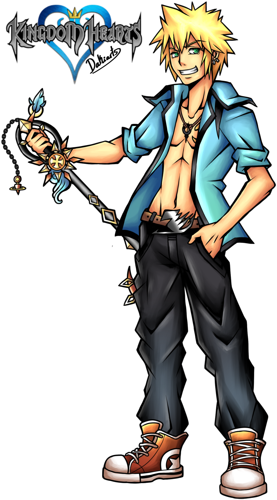 Style Challenge - Kingdom Hearts Fairy Tail (1024x1760)