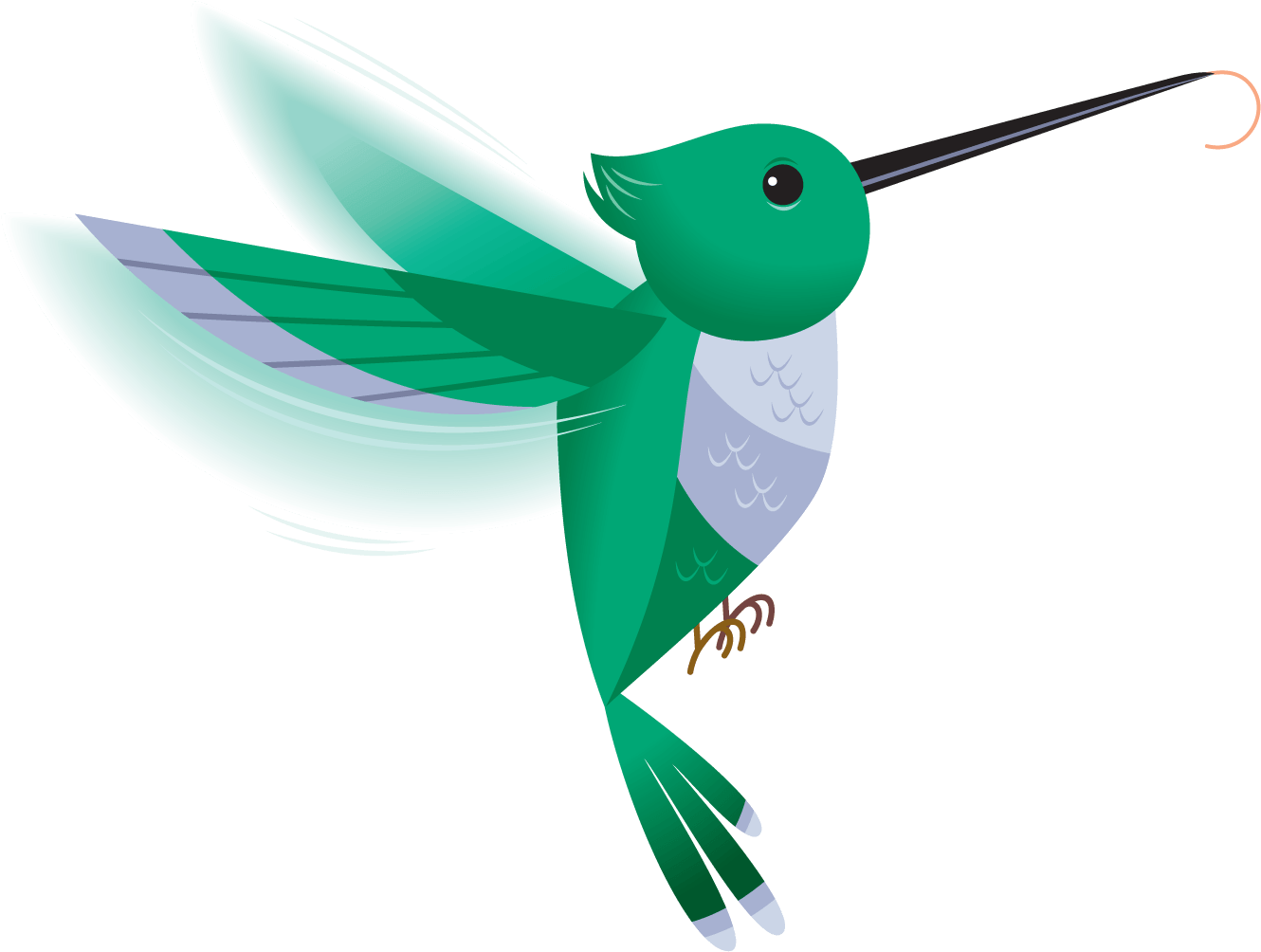 Hummingbird Clipart - Humming Bird Clipart (1475x1092)