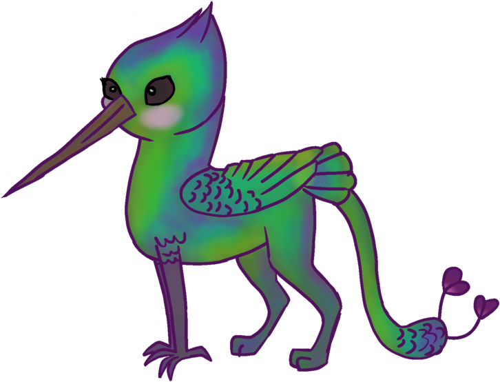 Hummingbird Griffin By Animalpainter - Illustration (1024x768)