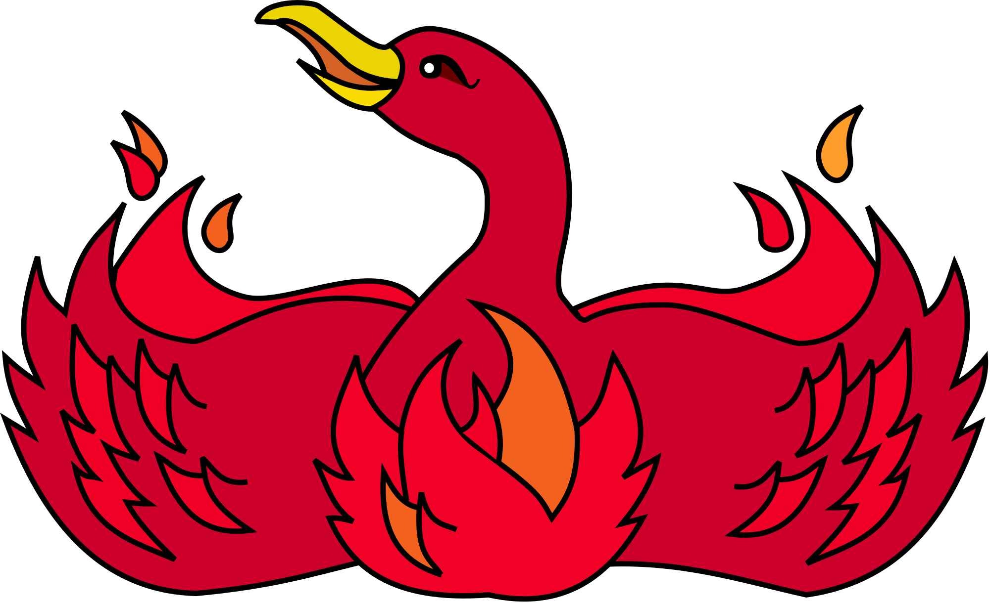 File Mozilla Phoenix Logo Vector Svg Wikimedia Commons - Then And Now Logos (2000x1220)