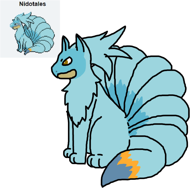 Nidotails By Oakfuranddreamspark - Cartoon (1024x768)