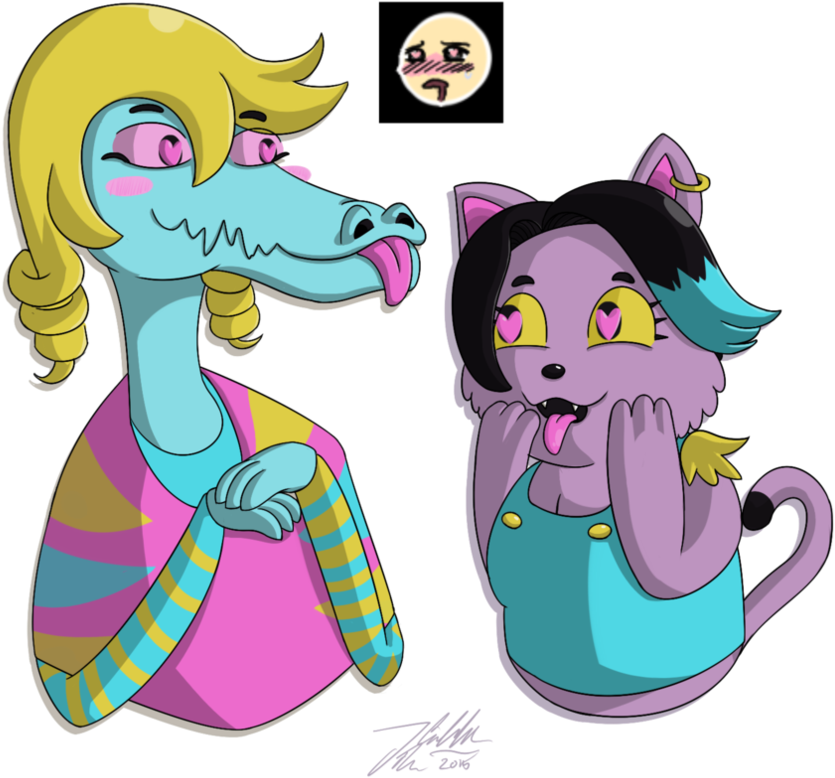 Final Emoji Challenge - Bratty X Catty Undertale (894x894)