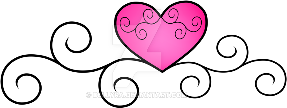 Cutie Mark Auction Heart In Love By Dellyra - Heart (1024x512)