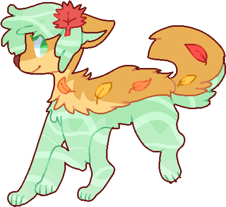 Fall Water Dog Auction By Alfeddy - Cartoon (500x500)