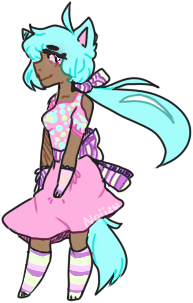 Neko Adoptable Auction By Henta-i - Cartoon (631x990)