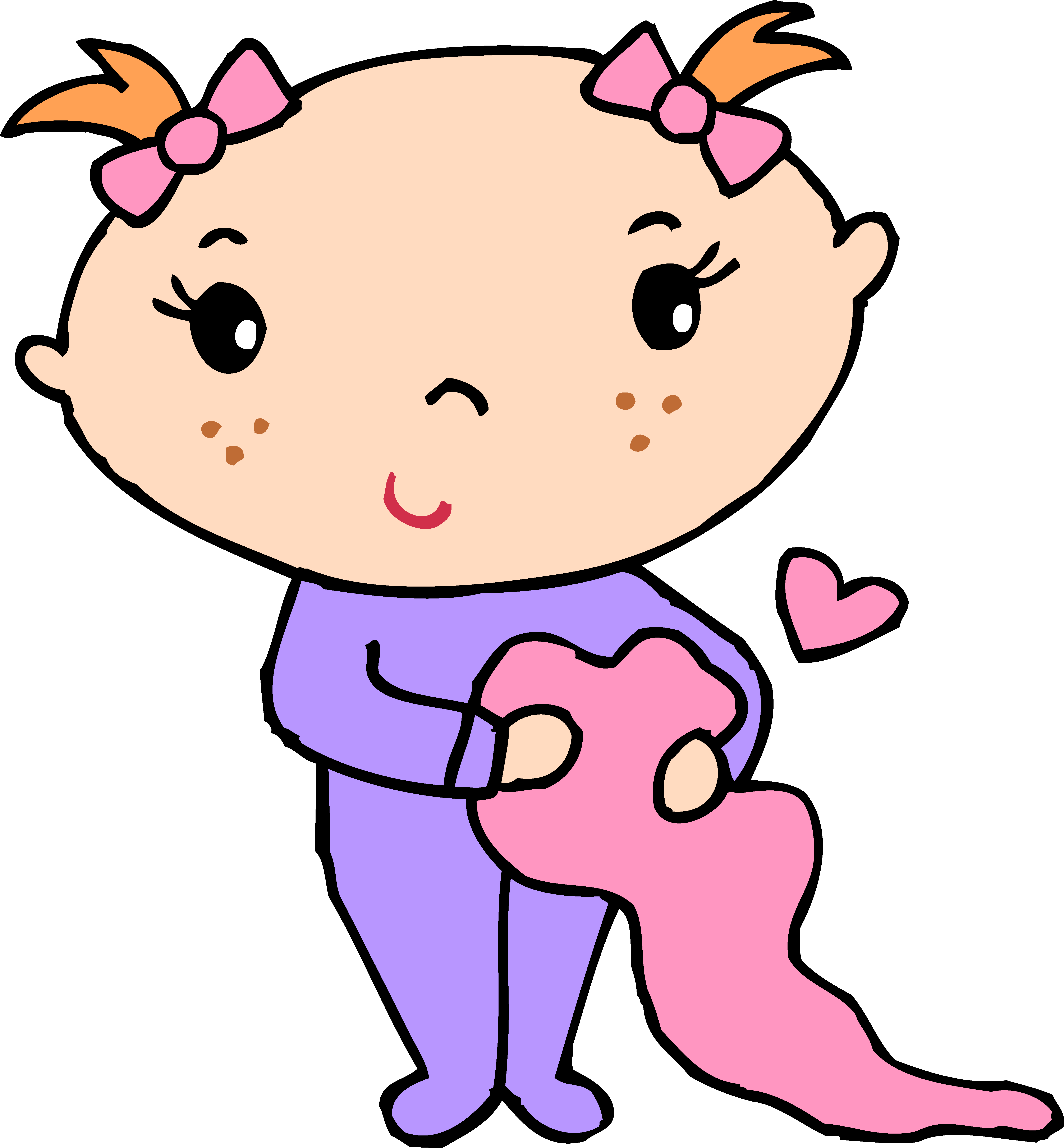 Freckle Clipart - Clip Art Toddler (5088x5490)