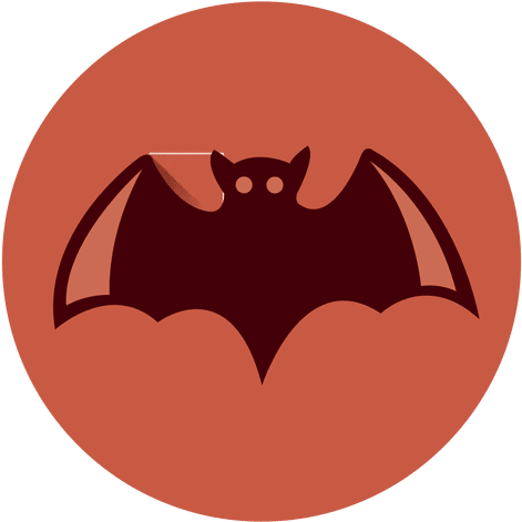 Bat Circle Icon - Circle (512x512)