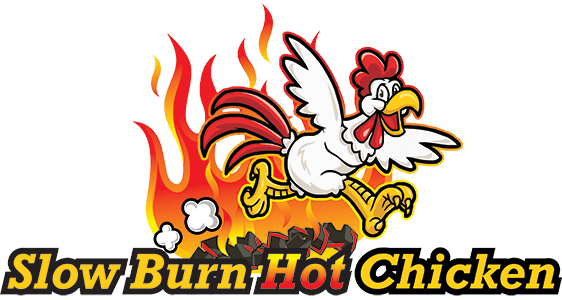 Burn Clipart Burnt Meat - Hot Chicken Cartoon (562x300)