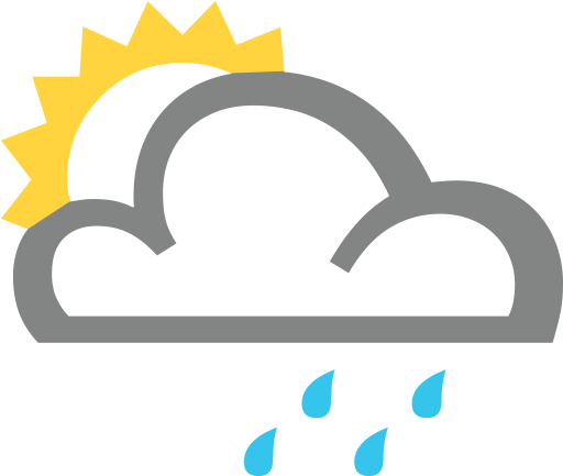 Sun, Clouds - Sun Behind Clouds Clipart (512x512)