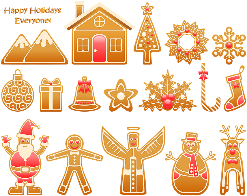 Collection Of Gingerbread House Clipart - Sko Boże Narodzenie Gazetka (889x720)
