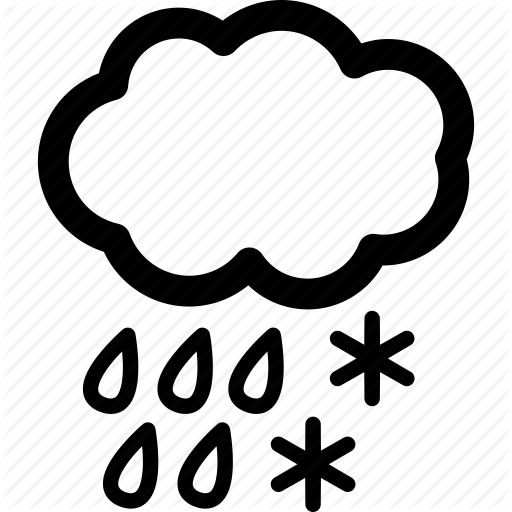Snowfall Clipart Cold Cloud - Cloud (512x512)