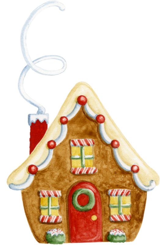 Maison De Noël Png, Tube Holidays, Christmas House - Gingerbread House (524x800)