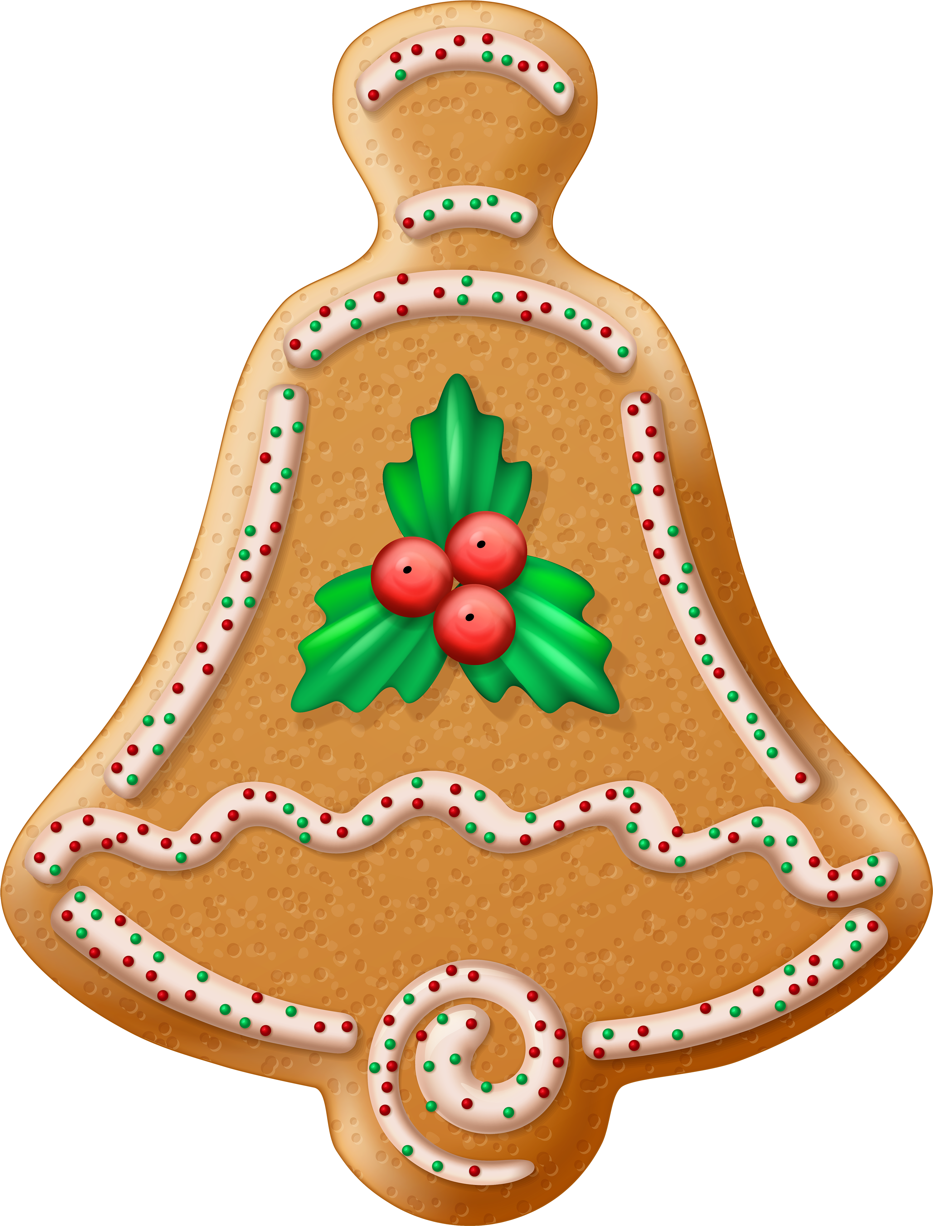Gingerbread Clipart Holiday Cookie - Clip Art (3042x4000)