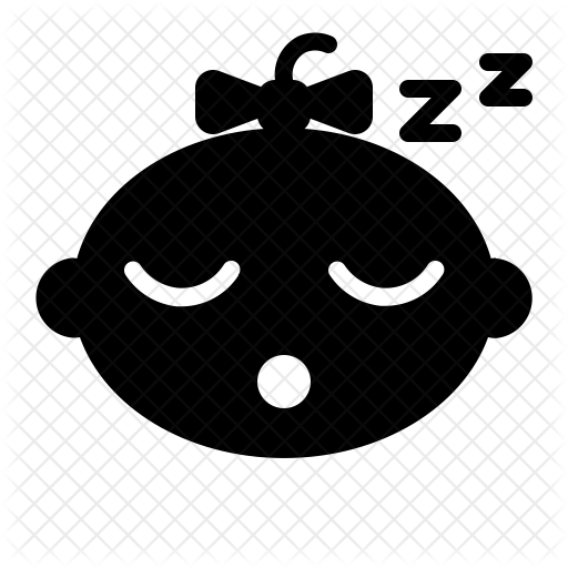 Girl Icon - Sleep (512x512)