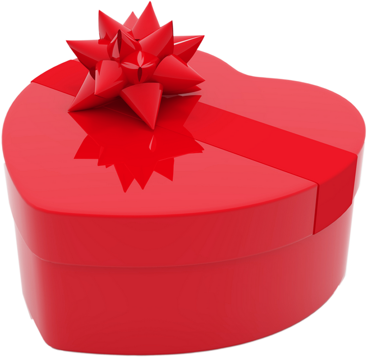 Valentines Day Heart Gift Box Png Clipart Pictureu200b - Heart Shape Heart Shaped Box (776x743)