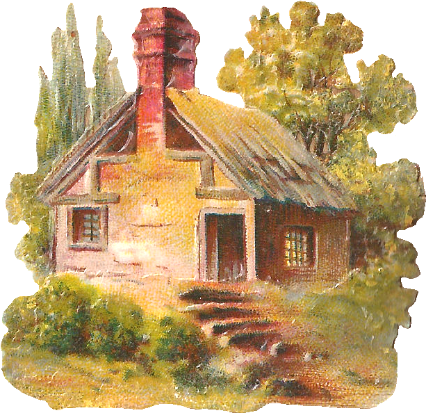 Cottage Clipart Country Cottage - Country Home Clipart (815x823)