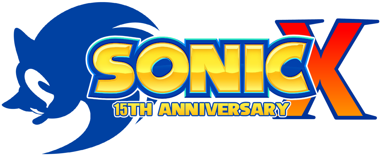 Sonic X 15th Anniversary Logo By Asylusgoji91 - Sonic X Japanese Logo (1360x587)