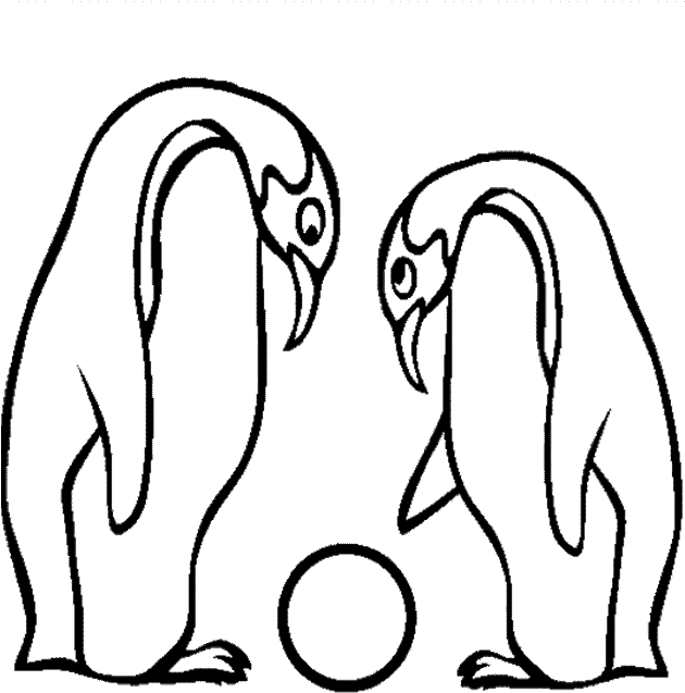 Egg Clipart Penguin Egg - Emperor Penguin Coloring Page (631x662)