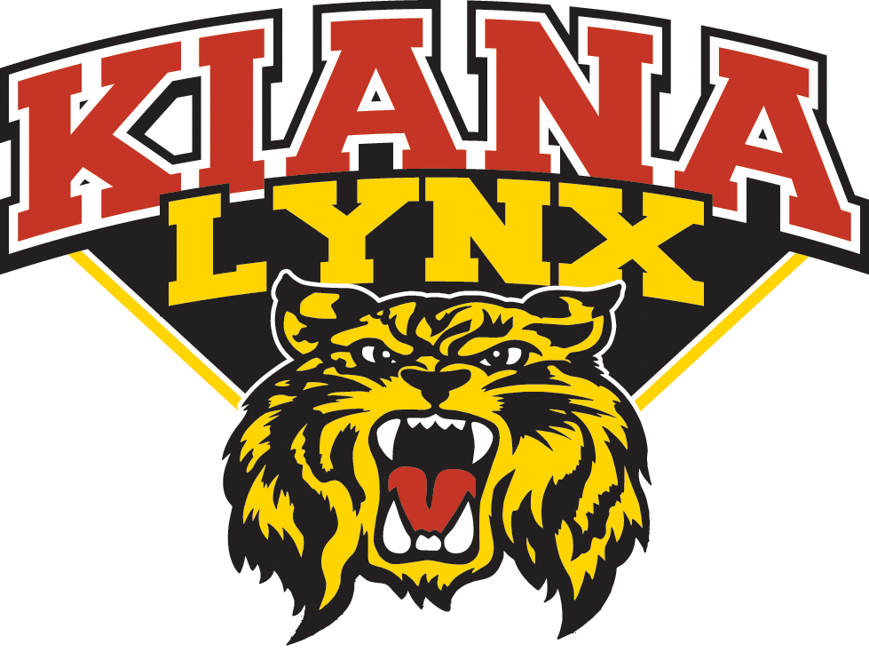 Kiana School - 5in X 5in Yellow Wildcat Mascot Mascots Bumper Sticker (979x734)