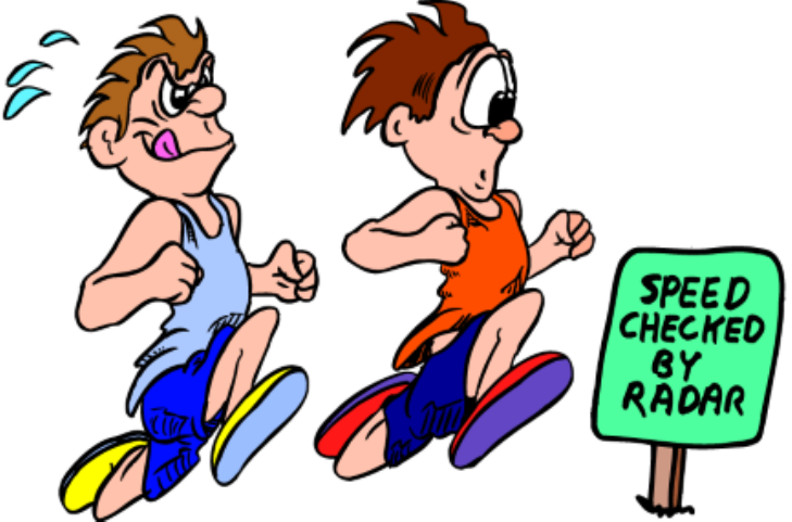 Run With King Pic - 2 People Running Cartoon (729x481)