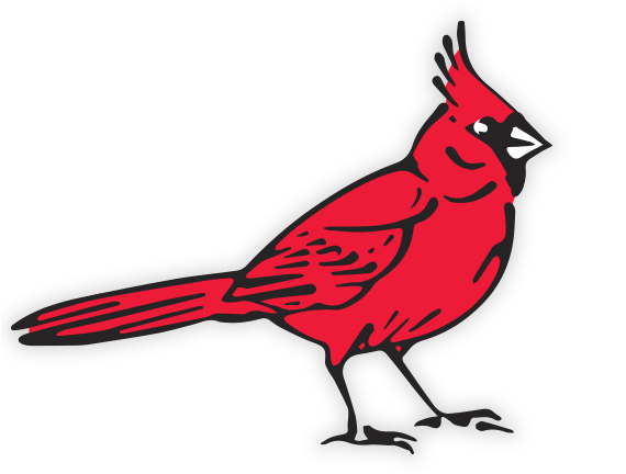 Cardinal City Icon With Arrows - Cardinal (572x512)