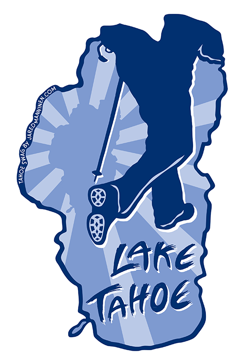 Lake Tahoe Clipart Border - Illustration (505x750)